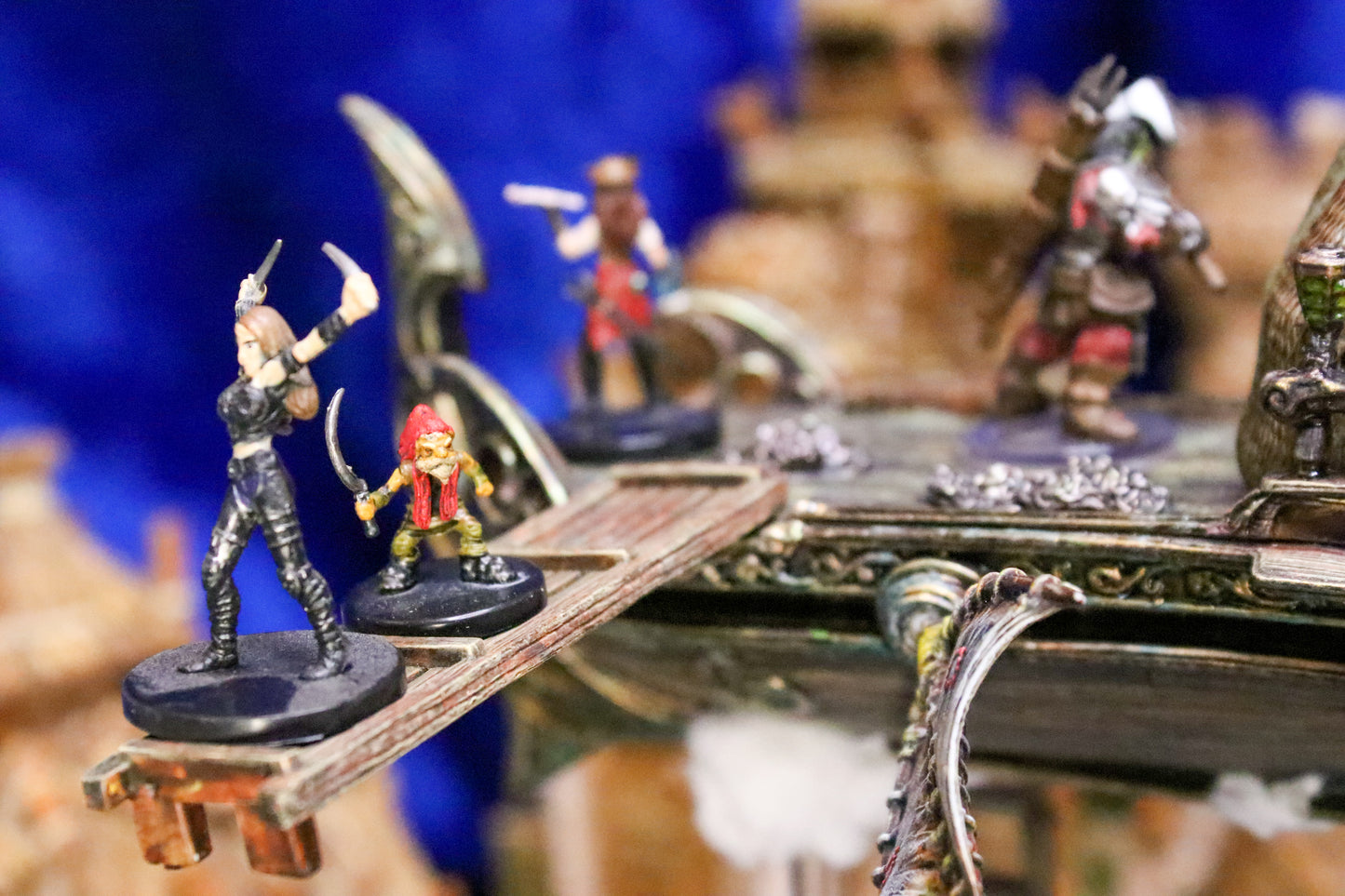 Airship - handpainted DnD miniature
