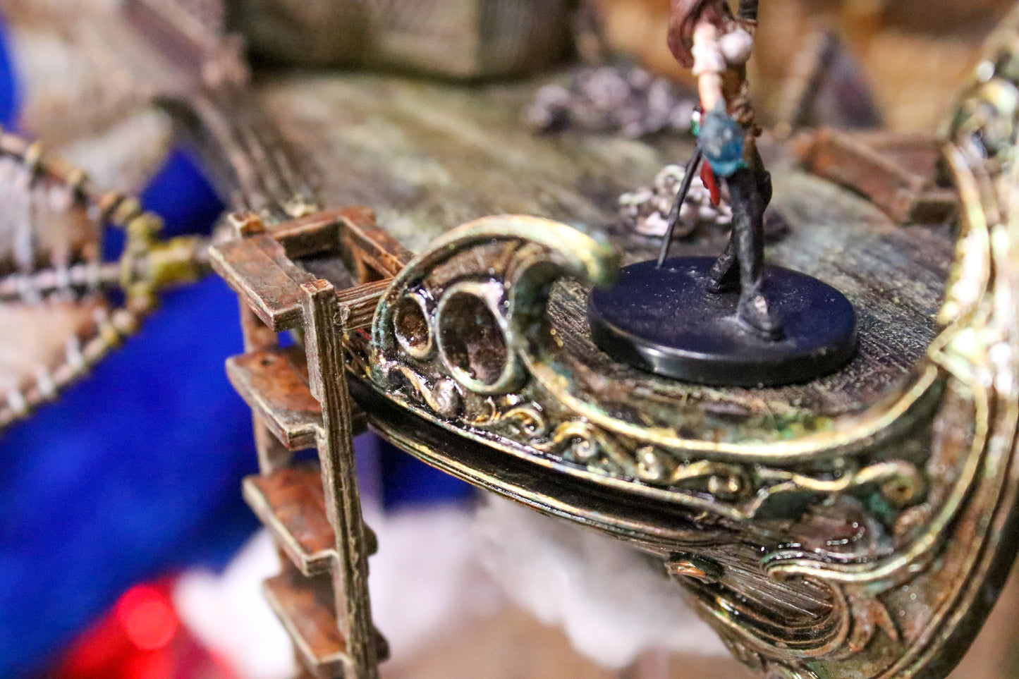 Airship - handpainted DnD miniature