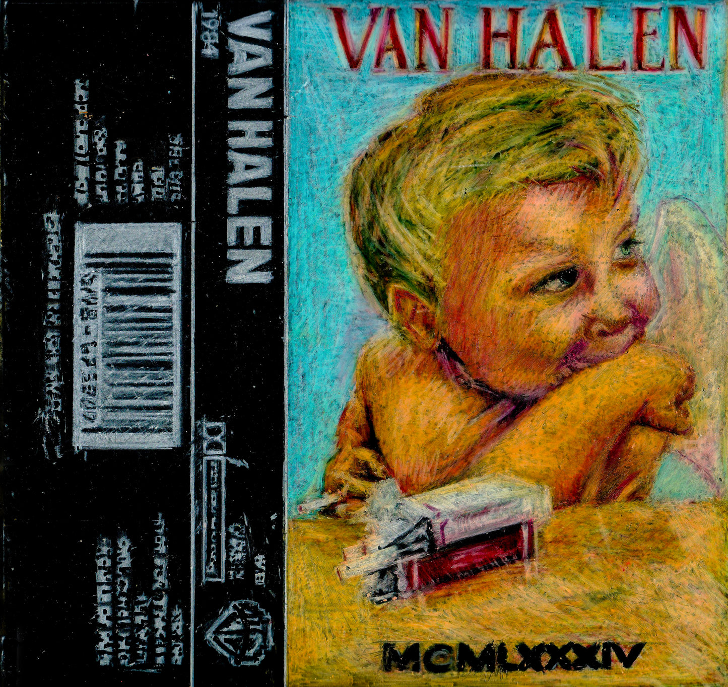 1984: Van Halen - Album Art Homage (print)