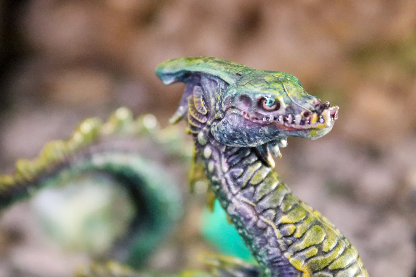 Nessie Dragon - handpainted RPG miniature