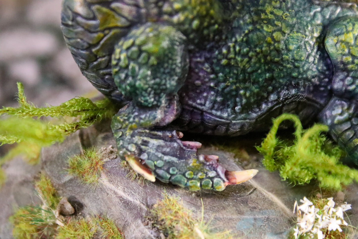 Nessie Dragon - handpainted RPG miniature